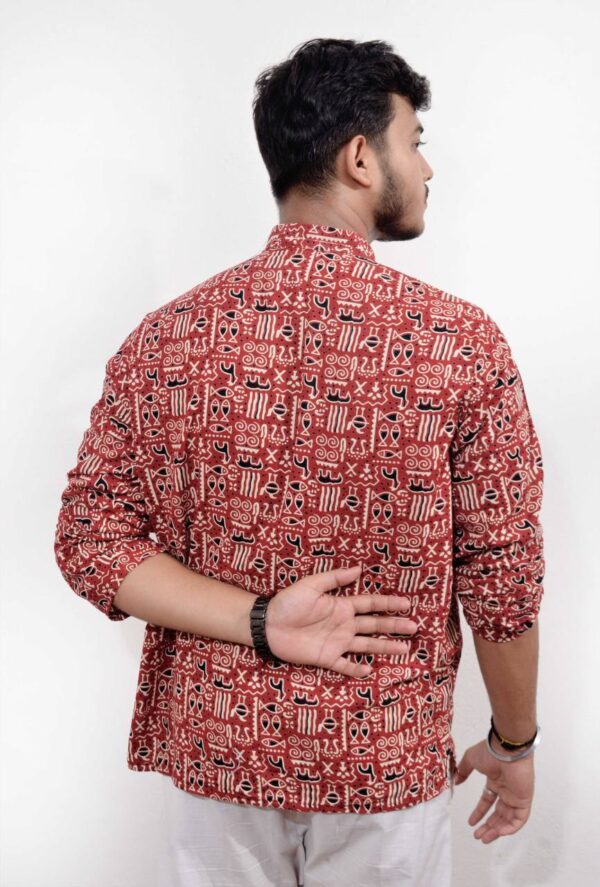 RedTusk Men's Cotton Short Kurta
